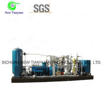 Compressor CNG de gás natural para indústrias de enchimento de garrafas